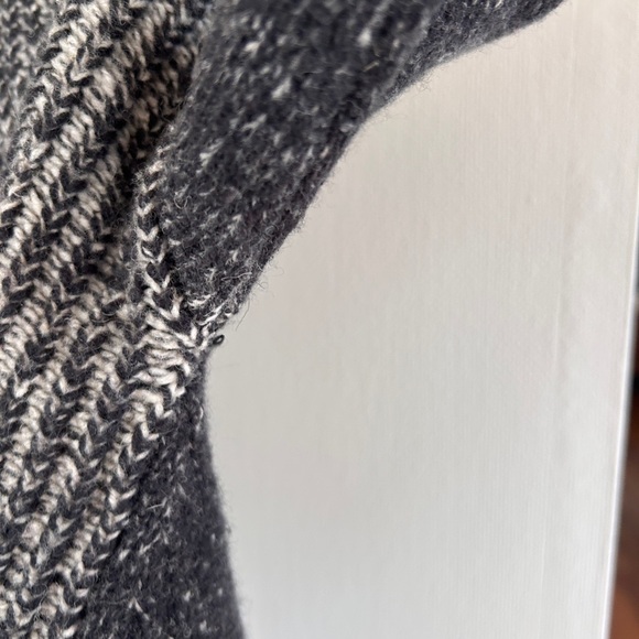 GAP Lambswool Chunky Knit Boxy Open Cardigan Layering Sweater Parisian Boho | XS - Picture 7 of 12